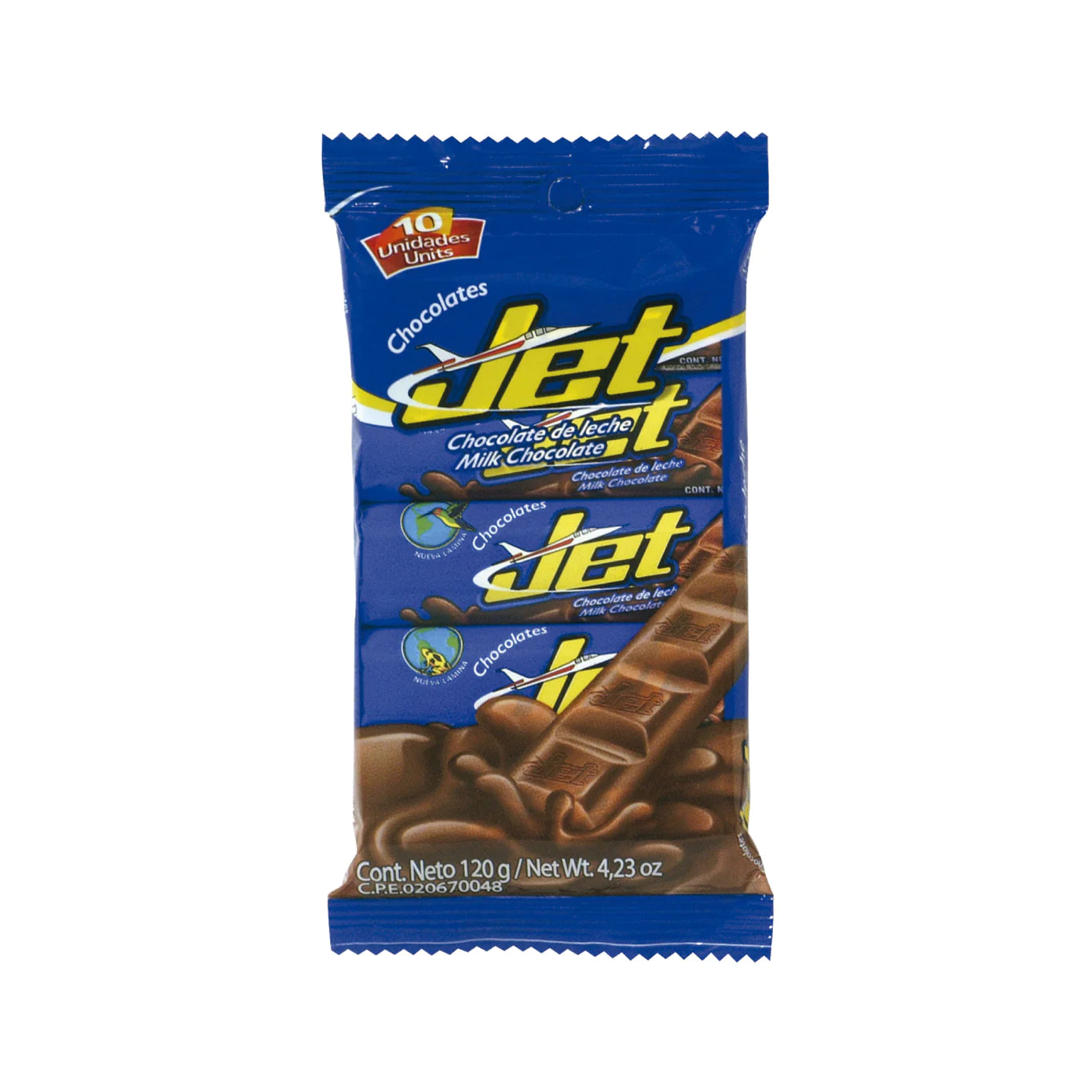 Jet Chocolatina 10 uds