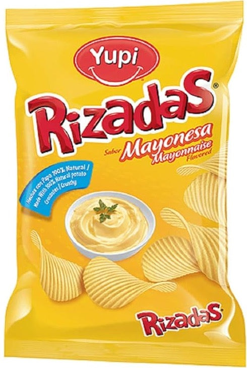 Papas Rizadas de Mayonesa