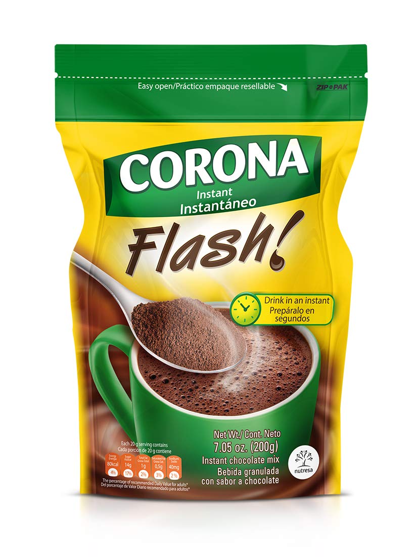 Corona Chocolate Instantaneo Flash 7.05 Ooz