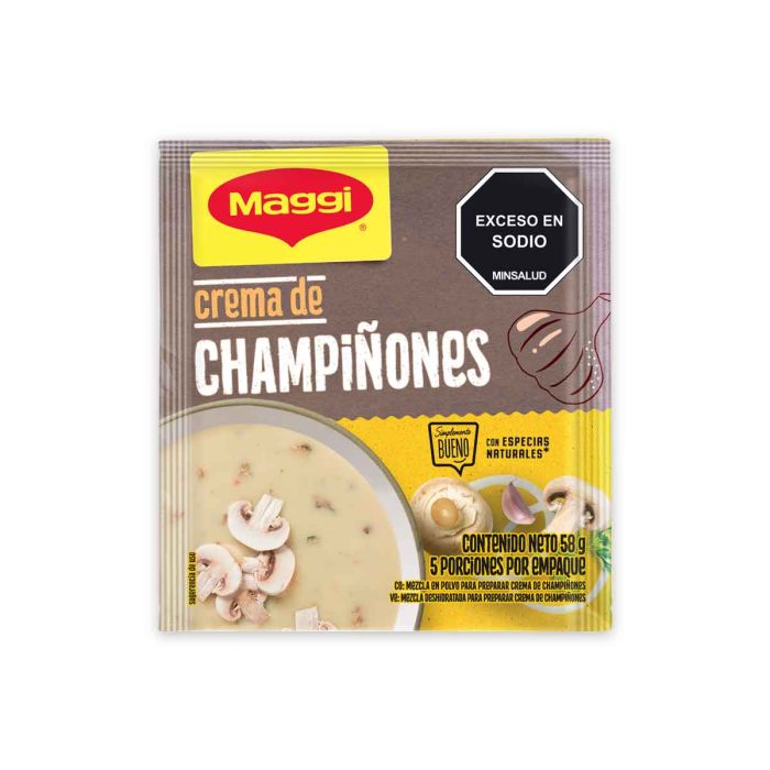 Maggi Crema De Champiñones 58gr