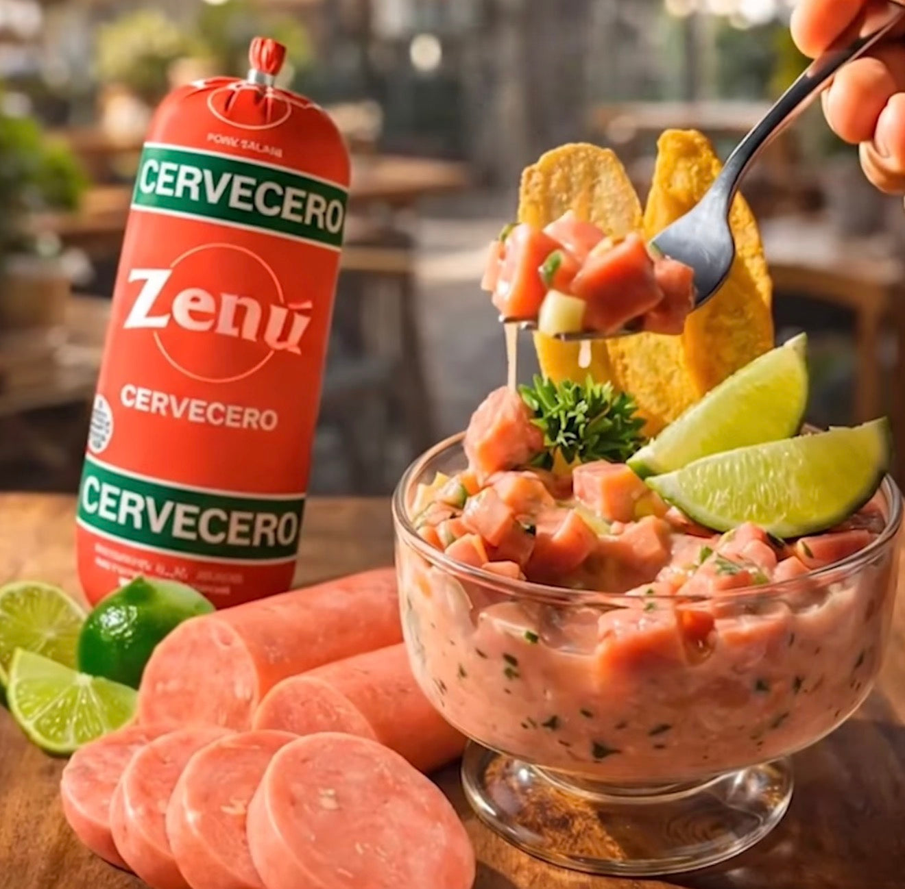 Zenu Salchichon Cervezero 16oz