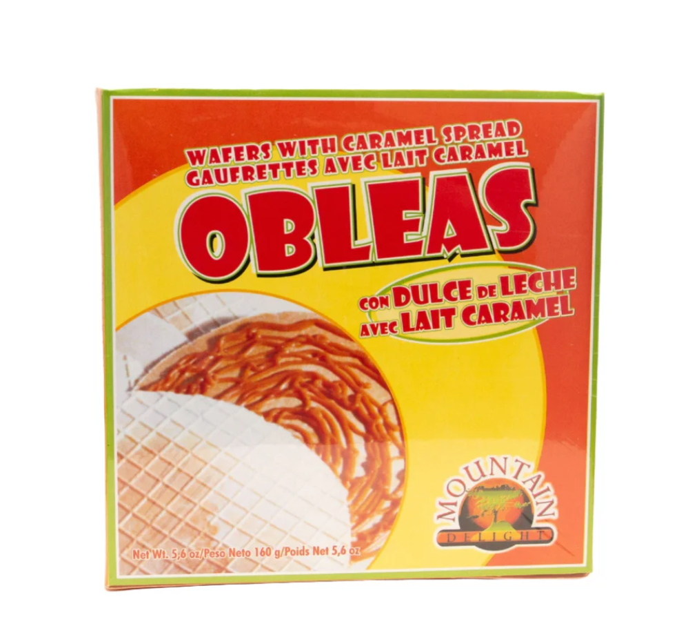 Mountain Delight Obleas con dulce de leche 160g