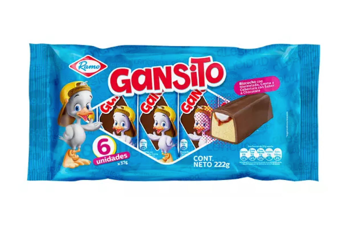 Ramo Gansito x6 222g