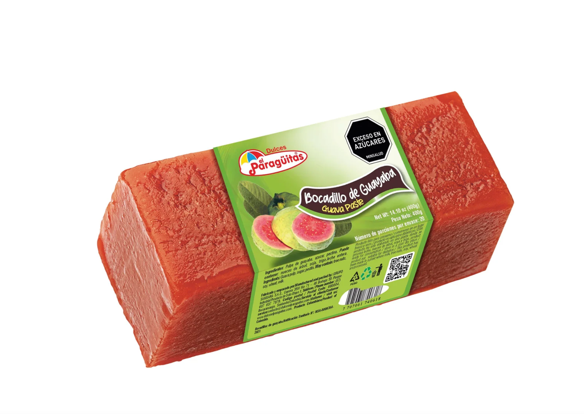 Paraguitas Dulce de Guayaba