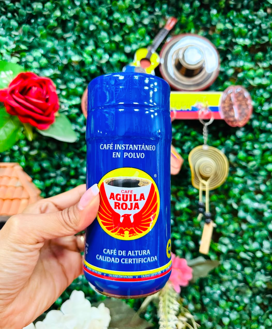 Cafe Instantaneous En Polvo Aguila Roja 85g