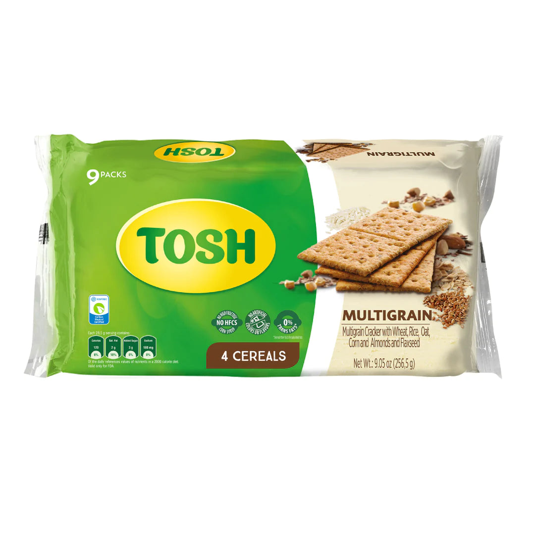 Tosh Multigrain 9 Unidades 8.09oz