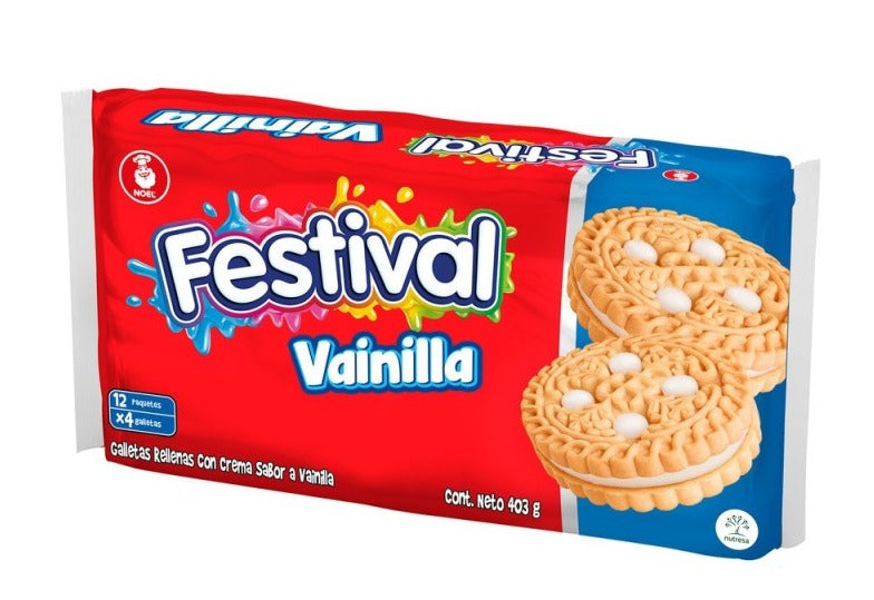 Noel Festival Vainilla 12 Unidades 403g