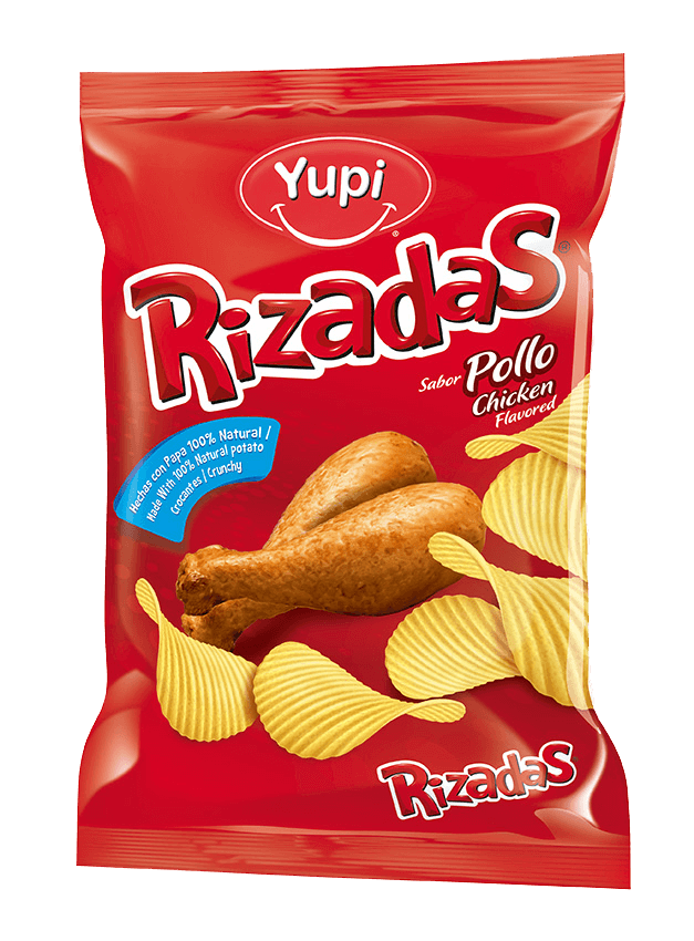 Papas Rizadas de Pollo