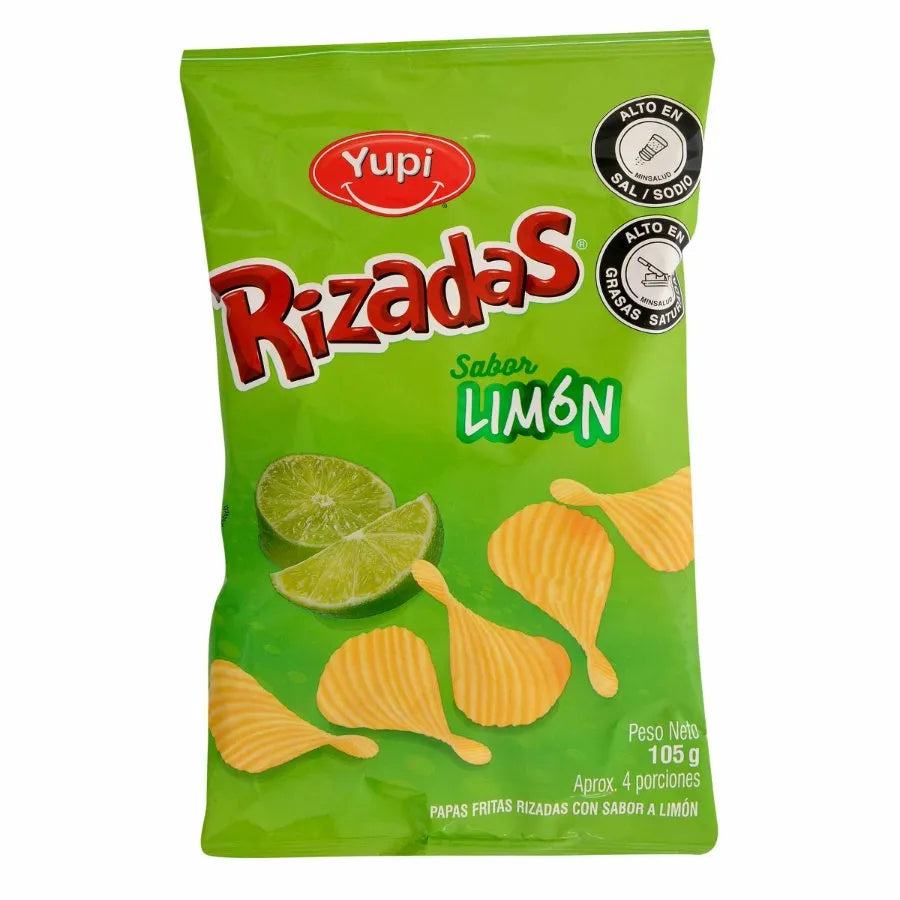 Papas Rizadas de Limon