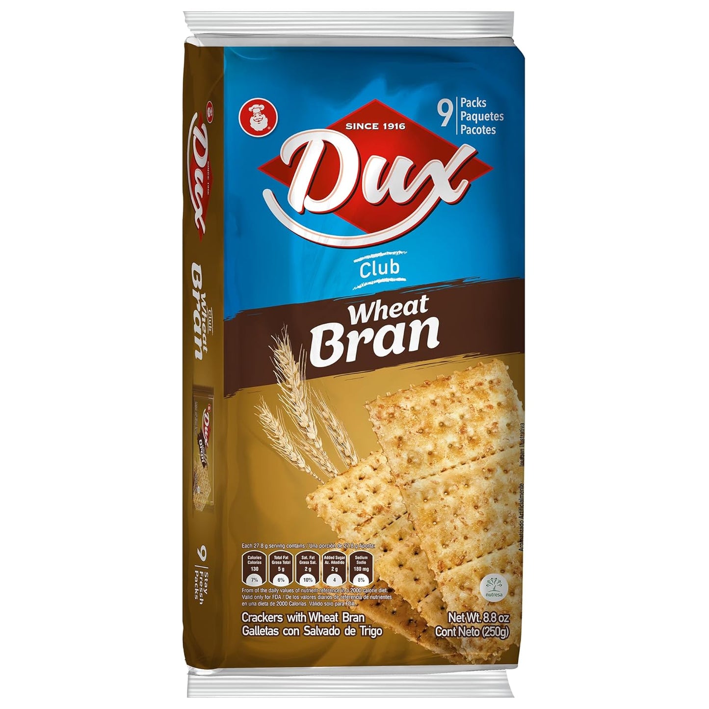 Dux Wheat Bran Individual Packages