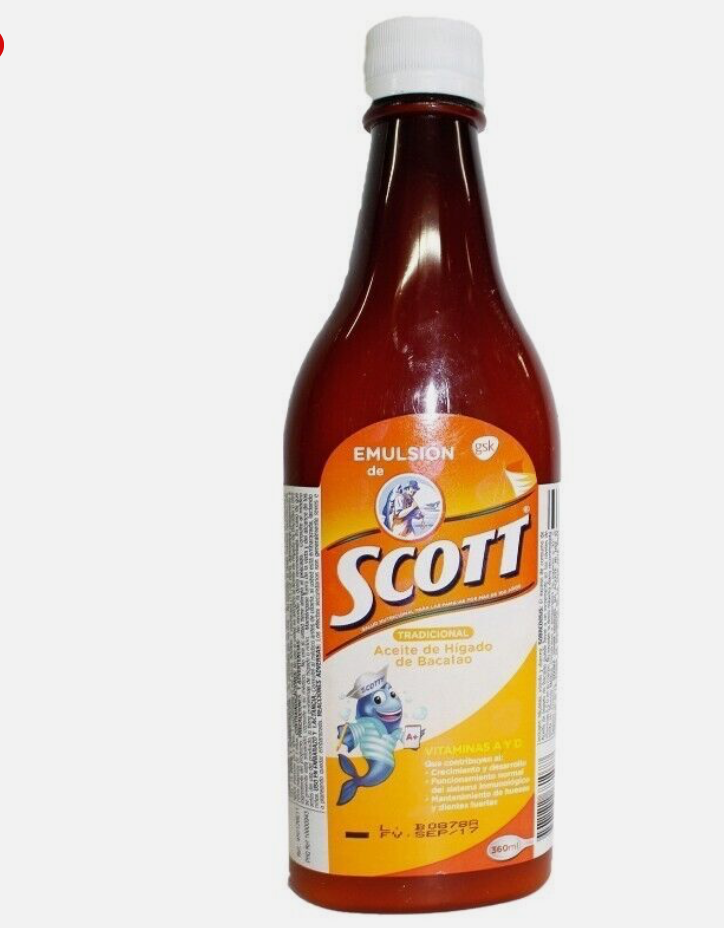 Emulsion de Scott Tradicional 12oz