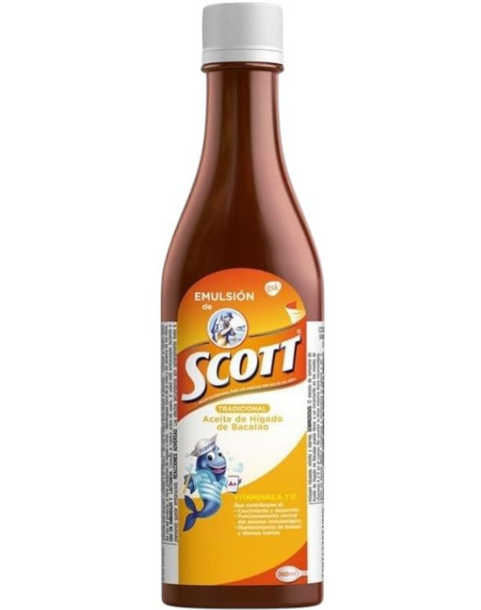 Emulsion de Scott Tradicional 12oz