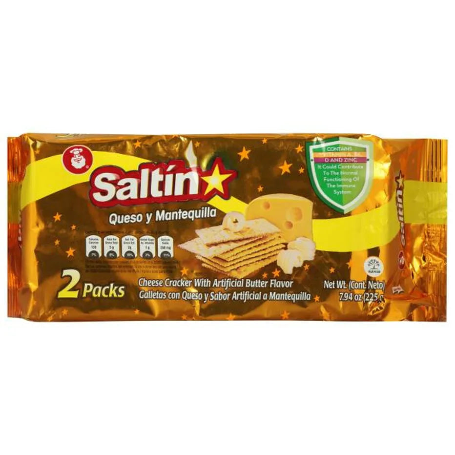 Saltin Noel Queso y Mantequilla